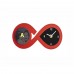 Red & Black Table Clock