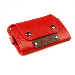 Engraved Red Key Holder - Red