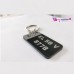 Number Plate Engraved Key Chain - Acrylic