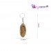 Wooden Engraved Keychain - Oval Shape