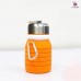Collapsible Sipper Orange Bottle
