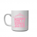 Happy married life sister mug