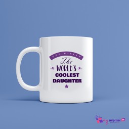 The world's coolest daughter mug
