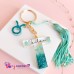 Resin Keychain - Letter with Name