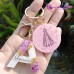 Resin Keychain - Letter & Shape with Name