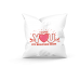 I Love you my beloved mom pillow