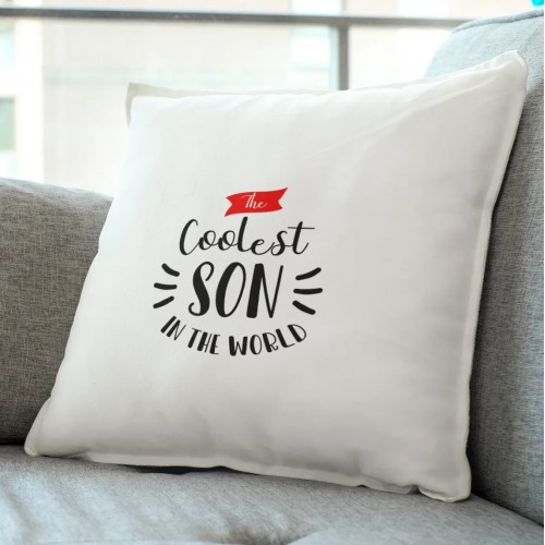 Coolest son in the world Pillow 