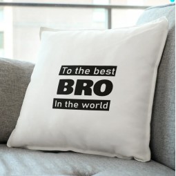 To the best bro in the world Pillow