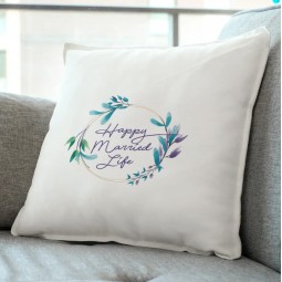 Happy married life pillow