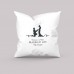 Happy married life my daughter pillow