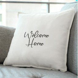Welcome Home pillow