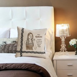 Personalized photo engraved pillows