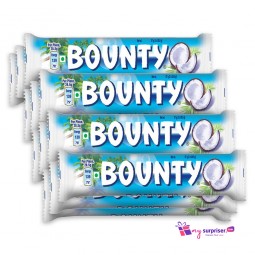 Bounty Coconut Filled Chocolates Valentines Day Gift Pack- 57g Bar (Pack of 12)