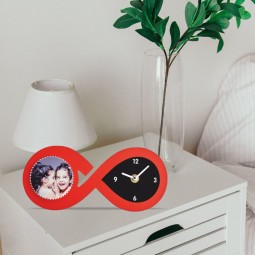 Red & Black Table Clock