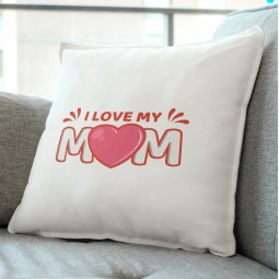 I Love my mom Pillow