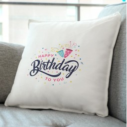 Happy birthday to you pillow