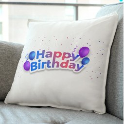 Happy birthday pillow