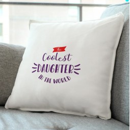 Coolest Daughter in the world pillow
