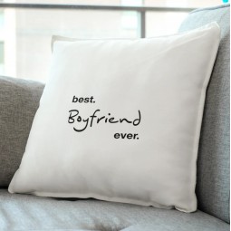 Best boyfriend ever pillow 