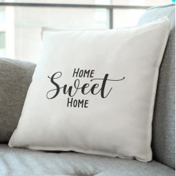 Home sweet home pillows