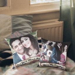 Personalised photo printed pillows
